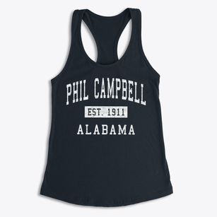 Phil Campbell Alabama Classic Established Women's Racerback Tank
