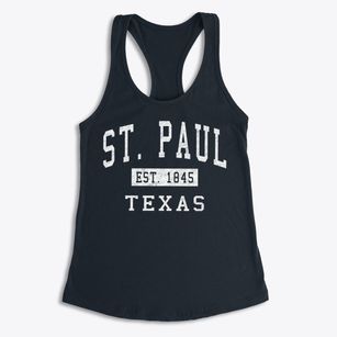 St. Paul Texas Classic Established Women's Racerback Tank