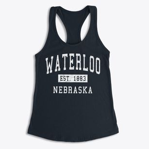 Waterloo Nebraska Classic Established Women's Racerback Tank