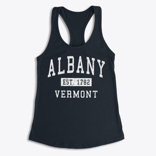 Albany Vermont Classic Established Women's Racerback Tank