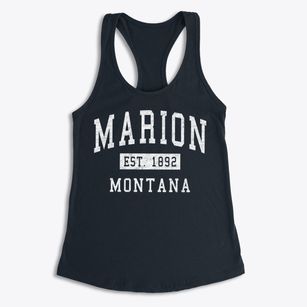 Marion Montana Classic Established Women's Racerback Tank