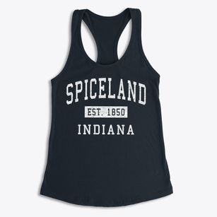 Spiceland Indiana Classic Established Women's Racerback Tank