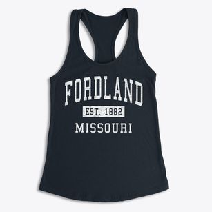 Fordland Missouri Classic Established Women's Racerback Tank