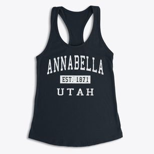 Annabella Utah Classic Established Women's Racerback Tank