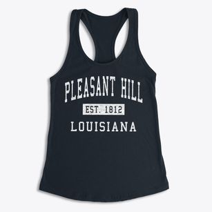 Pleasant Hill Louisiana Classic Established Women's Racerback Tank