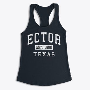 Ector Texas Classic Established Women's Racerback Tank