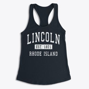 Lincoln Rhode Island Classic Established Women's Racerback Tank