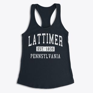 Lattimer Pennsylvania Classic Established Women's Racerback Tank