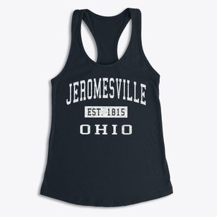Jeromesville Ohio Classic Established Women's Racerback Tank