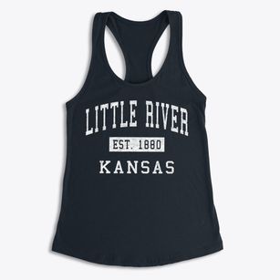 Little River Kansas Classic Established Women's Racerback Tank