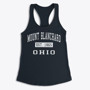 Mount Blanchard Ohio Classic Established Women's Racerback Tank