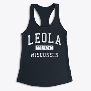 Leola Wisconsin Classic Established Women's Racerback Tank
