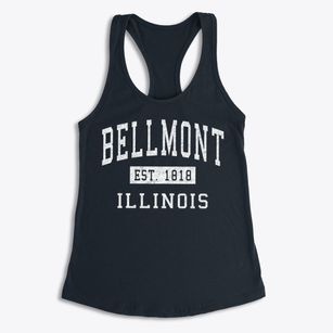 Bellmont Illinois Classic Established Women's Racerback Tank