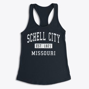 Schell City Missouri Classic Established Women's Racerback Tank