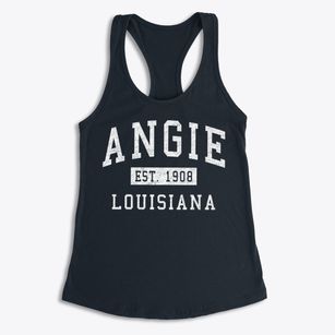 Angie Louisiana Classic Established Women's Racerback Tank
