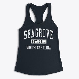 Seagrove North Carolina Classic Established Women's Racerback Tank