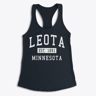 Leota Minnesota Classic Established Women's Racerback Tank