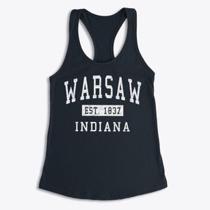 Warsaw Indiana Classic Established Women's Racerback Tank