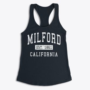 Milford California Classic Established Women's Racerback Tank