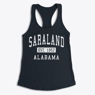 Saraland Alabama Classic Established Women's Racerback Tank