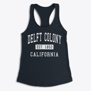 Delft Colony California Classic Established Women's Racerback Tank