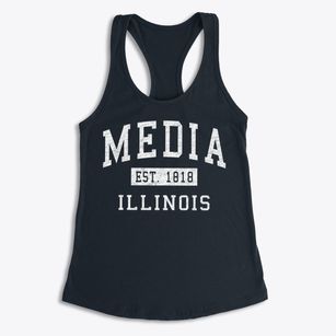 Media Illinois Classic Established Women's Racerback Tank