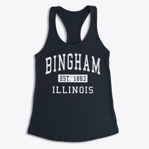 Bingham Illinois Classic Established Women's Racerback Tank