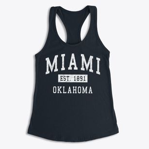 Miami Oklahoma Classic Established Women's Racerback Tank