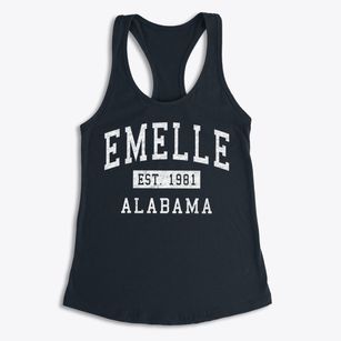 Emelle Alabama Classic Established Women's Racerback Tank