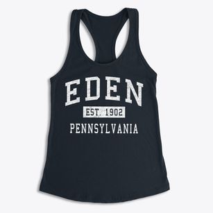 Eden Pennsylvania Classic Established Women's Racerback Tank