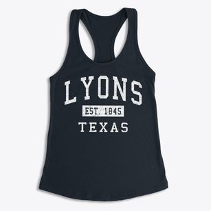 Lyons Texas Classic Established Women's Racerback Tank