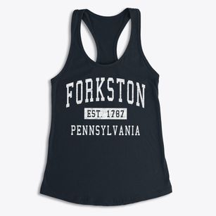 Forkston Pennsylvania Classic Established Women's Racerback Tank