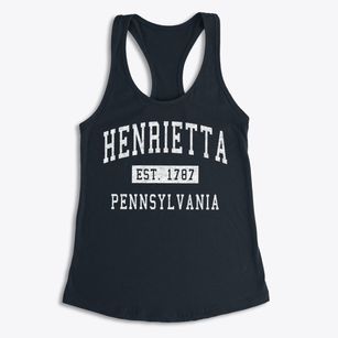 Henrietta Pennsylvania Classic Established Women's Racerback Tank