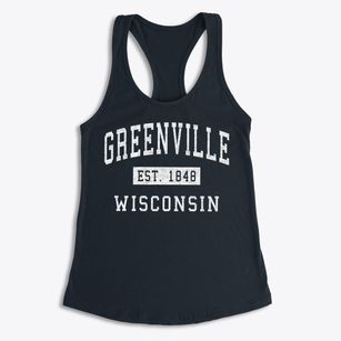 Greenville Wisconsin Classic Established Women's Racerback Tank