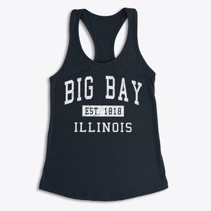 Big Bay Illinois Classic Established Women's Racerback Tank