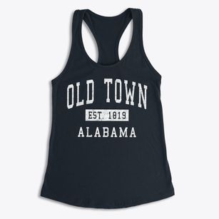 Old Town Alabama Classic Established Women's Racerback Tank
