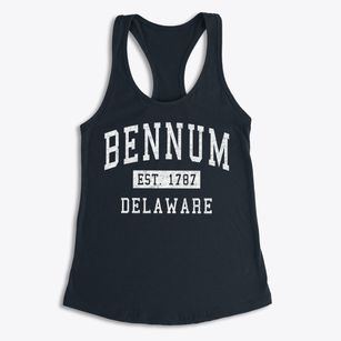 Bennum Delaware Classic Established Women's Racerback Tank