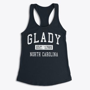 Glady North Carolina Classic Established Women's Racerback Tank