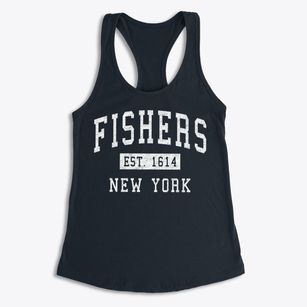 Fishers New York Classic Established Women's Racerback Tank