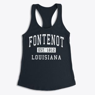 Fontenot Louisiana Classic Established Women's Racerback Tank