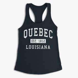 Quebec Louisiana Classic Established Women's Racerback Tank