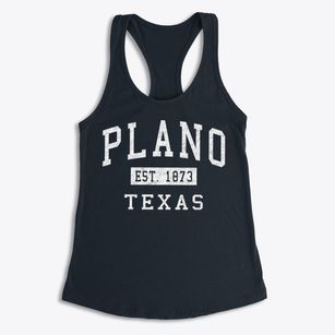 Plano Texas Classic Established Women's Racerback Tank