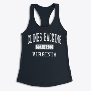 Clines Hacking Virginia Classic Established Women's Racerback Tank