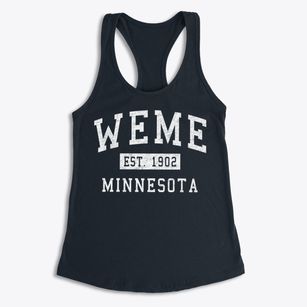 Weme Minnesota Classic Established Women's Racerback Tank