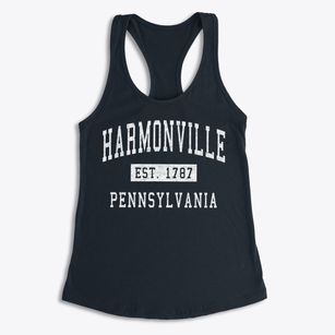 Harmonville Pennsylvania Classic Established Women's Racerback Tank