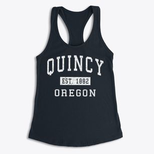 Quincy Oregon Classic Established Women's Racerback Tank