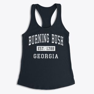 Burning Bush Georgia Classic Established Women's Racerback Tank