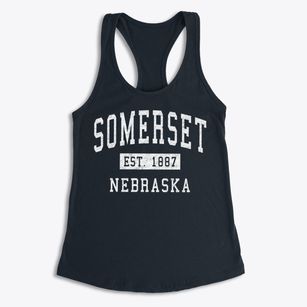 Somerset Nebraska Classic Established Women's Racerback Tank