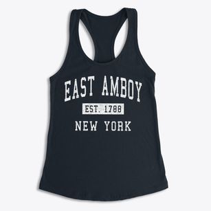 East Amboy New York Classic Established Women's Racerback Tank