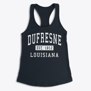 Dufresne Louisiana Classic Established Women's Racerback Tank